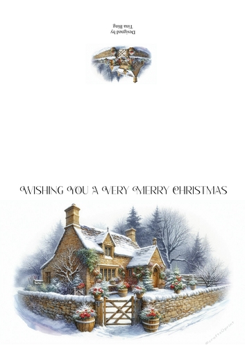 Christmas Card 6 & insert