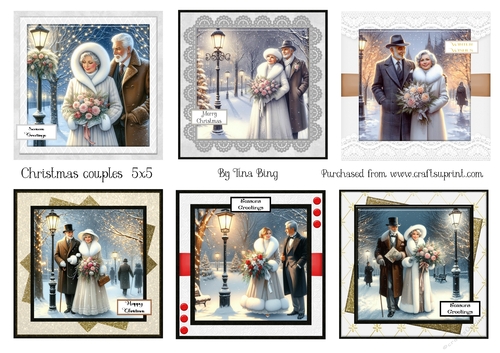 Christmas couple