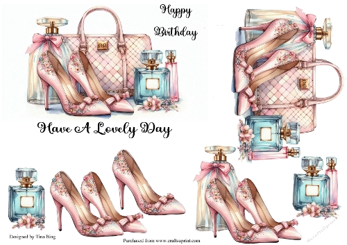 Handbag and shoes
