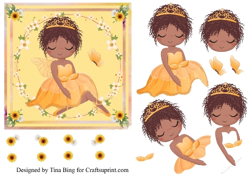yellow fairy dancer