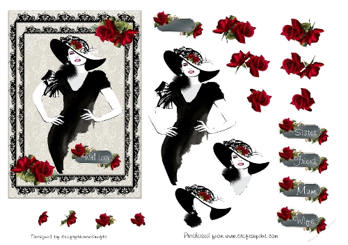 Black Lace Lady
