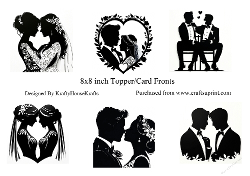 Silhouette weddings