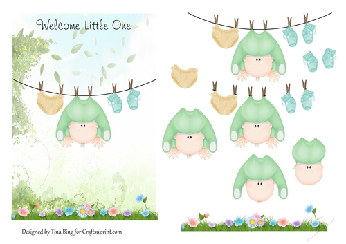 Washing line baby