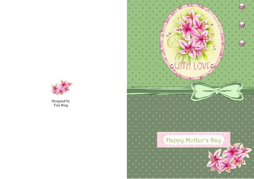 Mothers Day Pink Lily