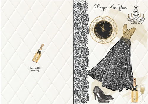 Black and Gold New Year