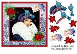 Art Deco Christmas/Birthday