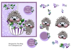 Cupcake Hedgehog