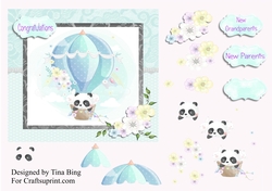 Panda Balloon