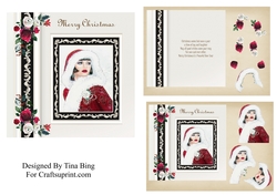 Christmas Hooded Lady