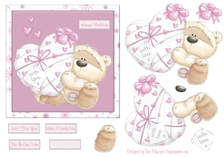 Fizzy Bear and Heart
