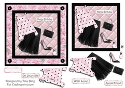 Black and Pink