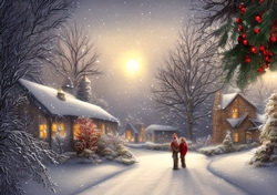 Walk in the snow
