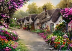 Thatched street