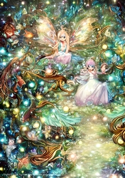 Magical fairy woods
