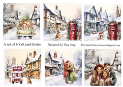 Snowy Card Fronts