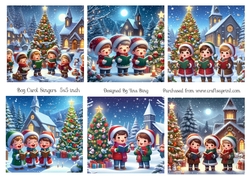 Boy carol singers