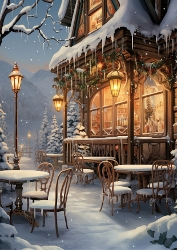 Snowy street 2