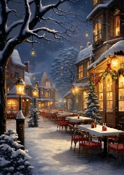 Snowy street 3
