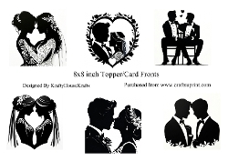 Silhouette weddings