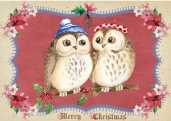 Christmas Owls