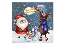 Santa and Friends