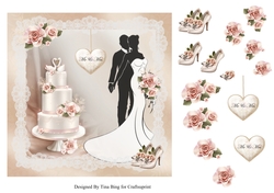 Silhouette Bride & Groom