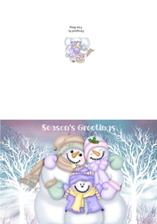 3 little snowmen