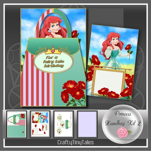 Princess Handbag  Card Kit 2