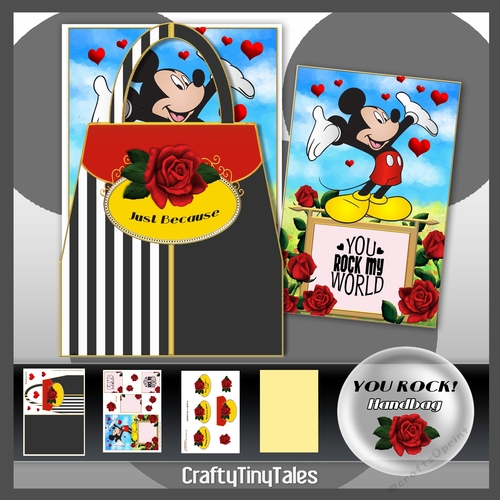 You Rock Handbag Card