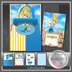 Princess Handbag Card Kit 1