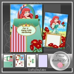 Princess Handbag Card Kit 2