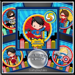 Little Man Heroes Bumper Kit