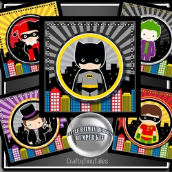 Little Batman Heroes Bumper Kit