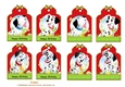 Eight Paws n Spots Birthday Tags
