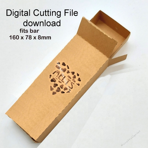 Wax Melt / Soap / Confectionery Packing  box cutting file no. 24