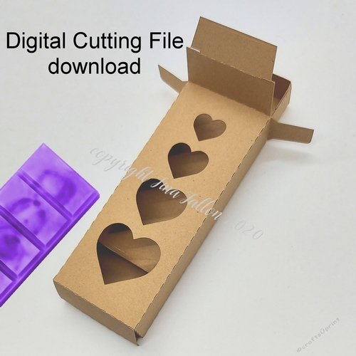 Wax Melt / Soap / Confectionery Packing  box cutting file no. 18