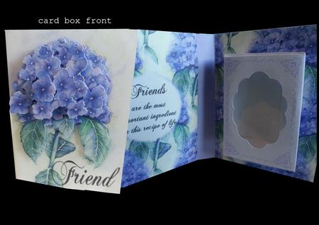 Friend Combi Card-box Ingredients of Life Verse Handcut
