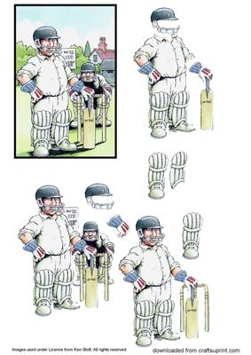 Cricket 3D Step by Step Decoupage Design 1