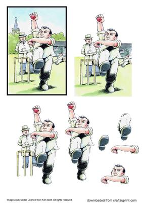 Cricket 3D Step by Step Decoupage Design 2