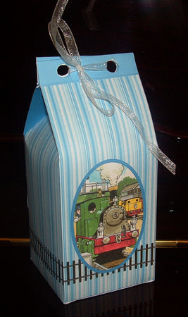 Tommy the Tank Engine Milk Carton