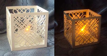Entwined Hearts Collection Tealight Holder