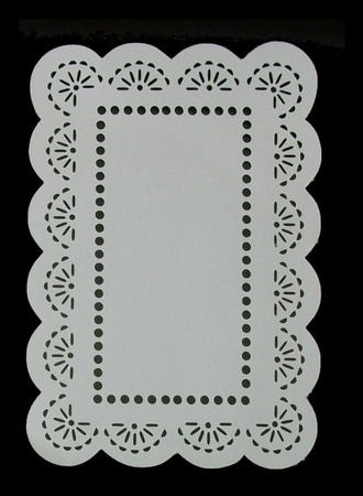 Fab Frame D Topper with Pretty Detailed Cut Out