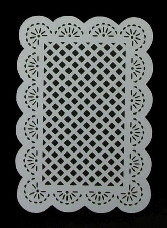 Fab Frame E Topper with Pretty Detailed Cut Out