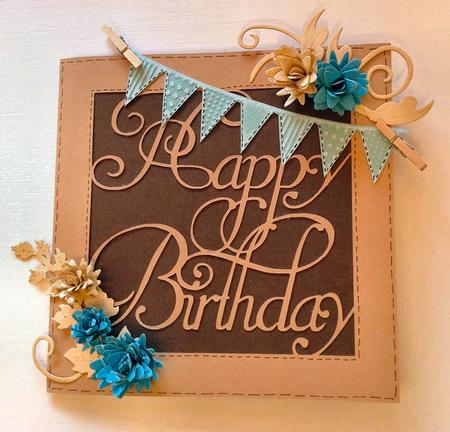 Happy Birthday Card Template A