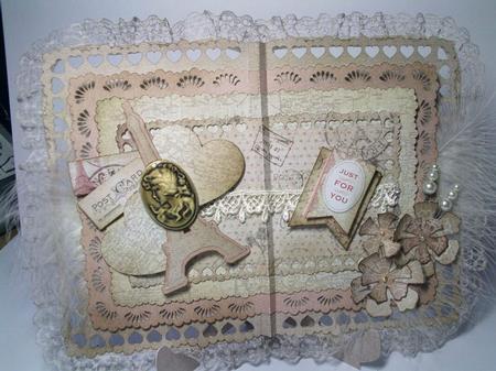 A Touch of Romance Open Book Stand and Gift Box