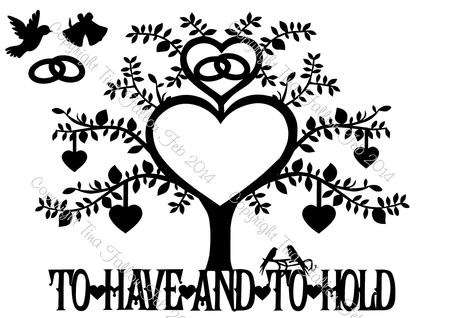 Wedding Tree No 3 to Have and to Hold
