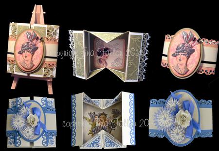 Box Card with Card Wrap and Toppers Format