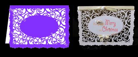 Filigree Design Set - Rectangle with Oval Inlay