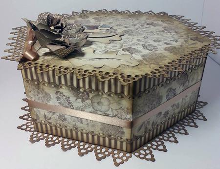 Touch of Romance Hexagon Box - many formats