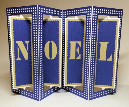 Accordian Card - Tall and Slim